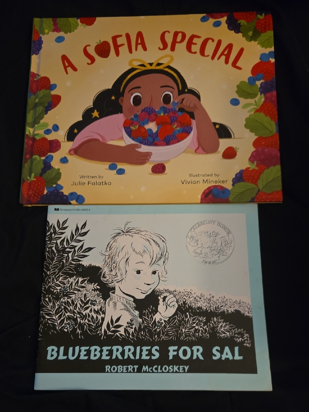 Lot Of 2 Kids Books About Fruit
